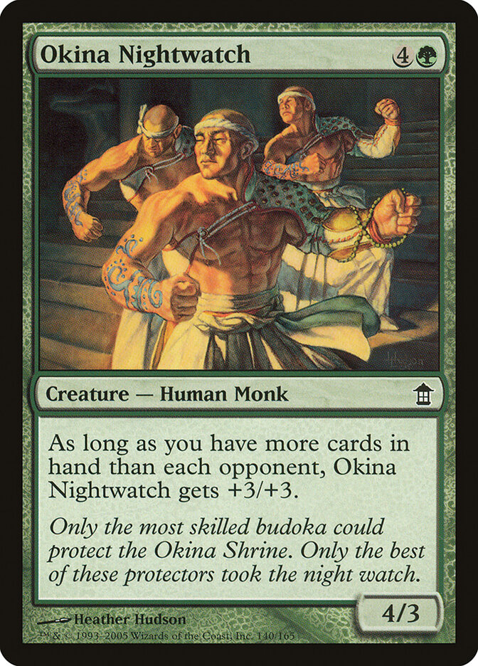 Okina Nightwatch — Saviors of Kamigawa 140/165