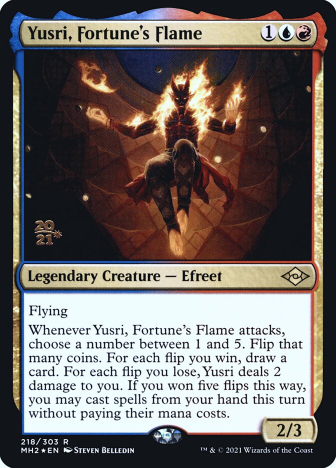 Yusri, Fortune's Flame — Modern Horizons 2 Promos 218s/86