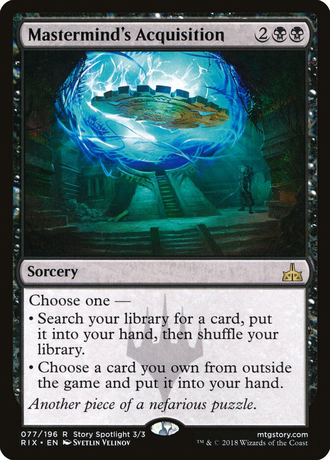 Mastermind's Acquisition — Rivals of Ixalan 77/205
