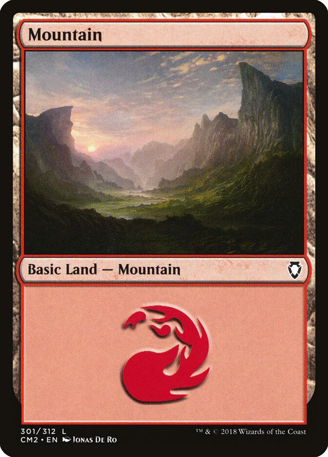 Mountain — Commander Anthology Volume II 301/312