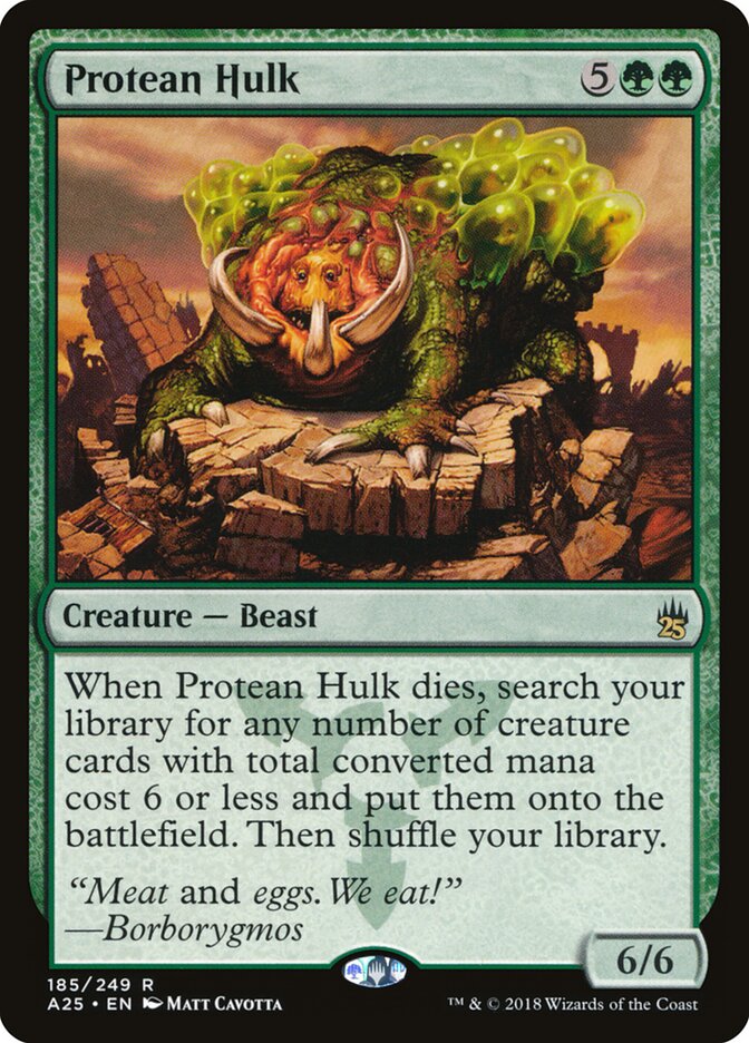 Protean Hulk — Masters 25 185/249