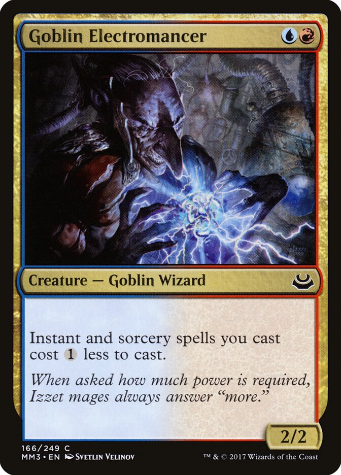 Goblin Electromancer — Modern Masters 2017 166/249