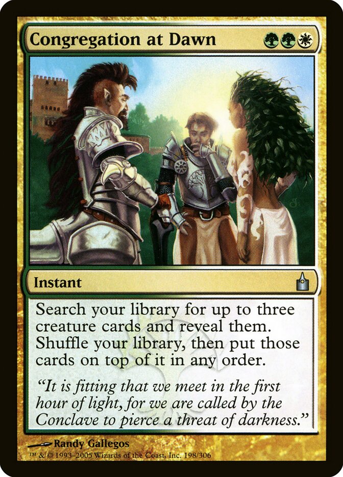 Congregation at Dawn — Ravnica: City of Guilds 198/306
