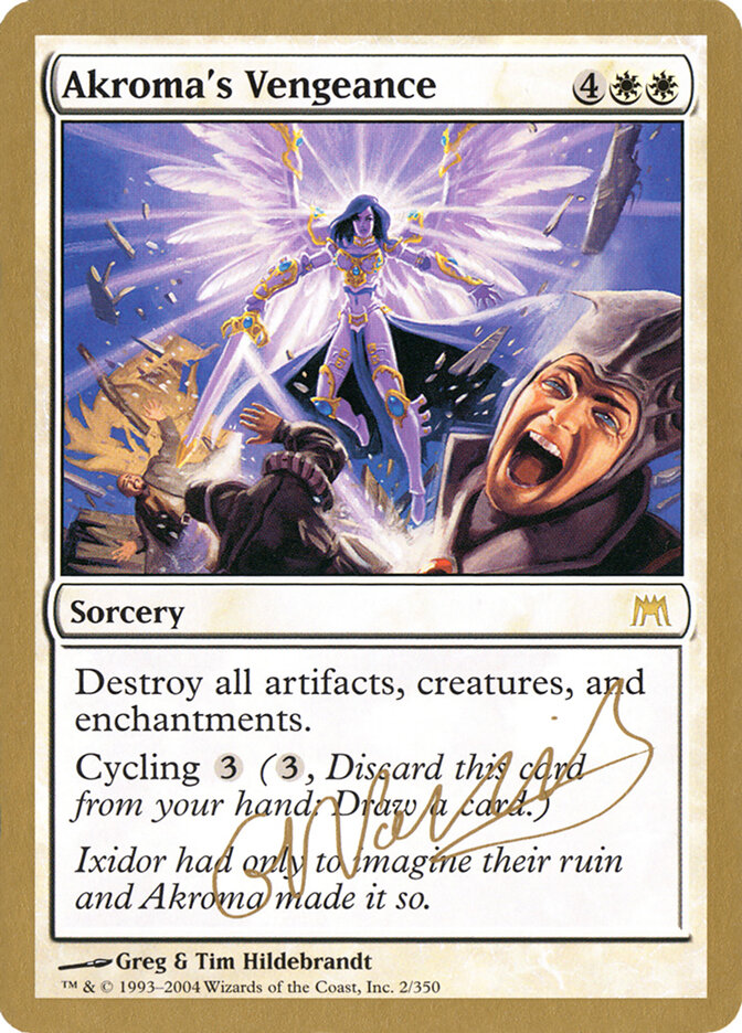 Akroma's Vengeance — World Championship Decks 2004 gn2/103