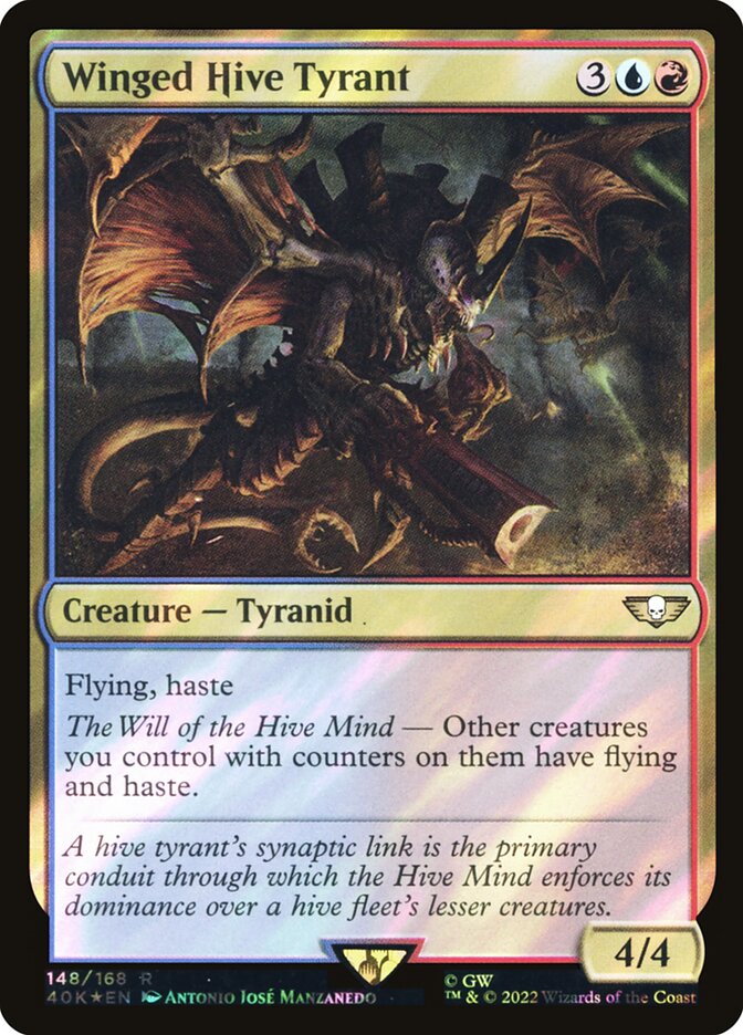 Winged Hive Tyrant — Warhammer 40,000 Commander 148★/617