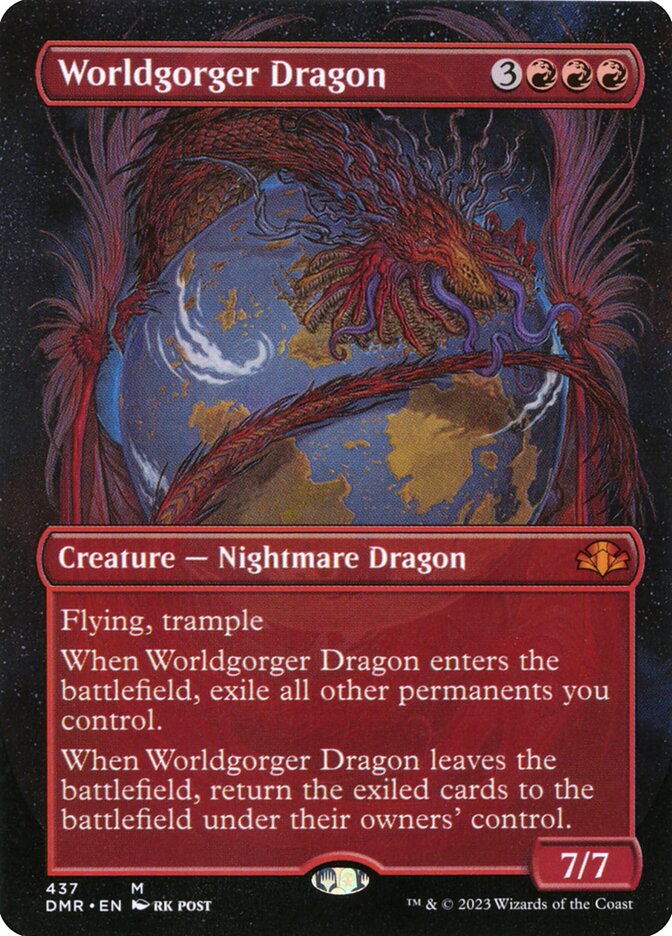 Worldgorger Dragon — Dominaria Remastered 437/457