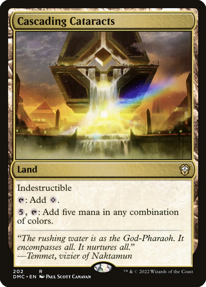 Cascading Cataracts — Dominaria United Commander 202/240