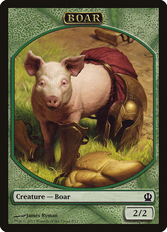 Boar — Theros Tokens 8/11