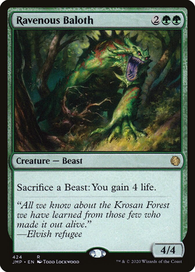 Ravenous Baloth — Jumpstart 424/497