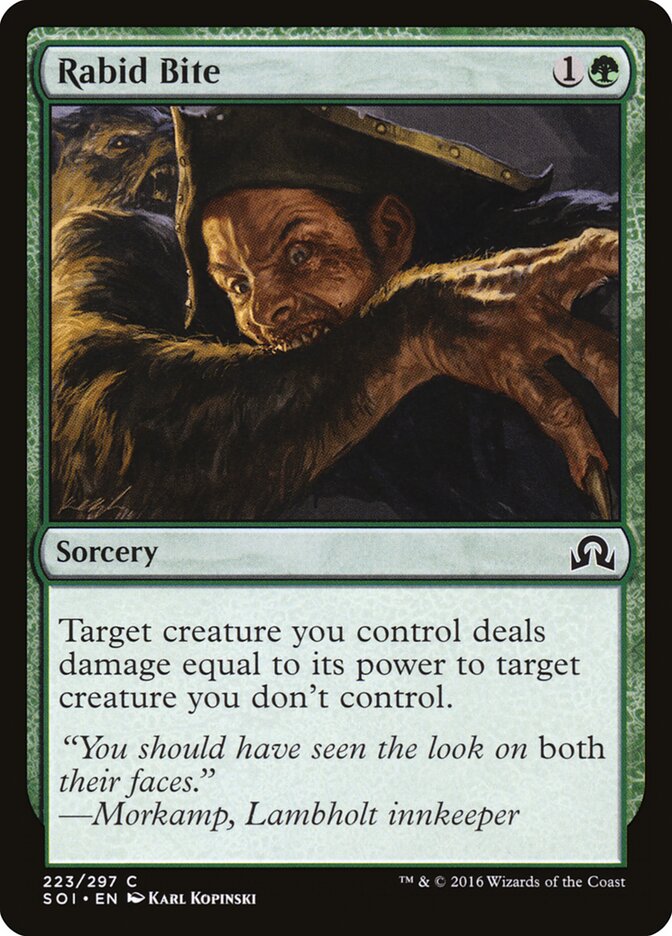 Rabid Bite — Shadows over Innistrad 223/297