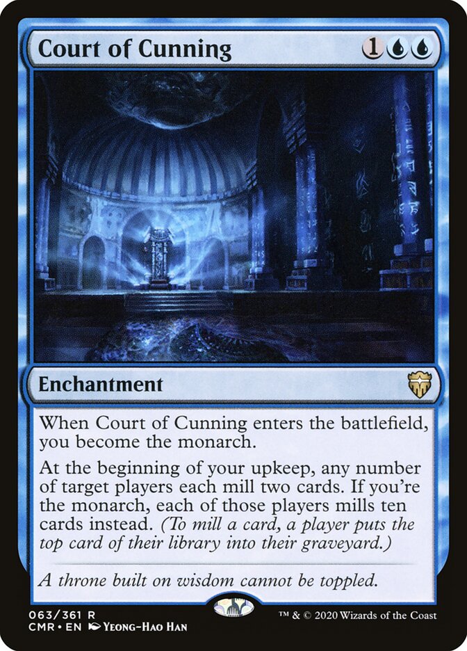 Court of Cunning — Commander Legends 63/718