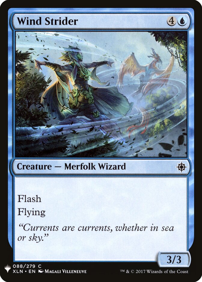 Wind Strider — The List XLN-88/5581
