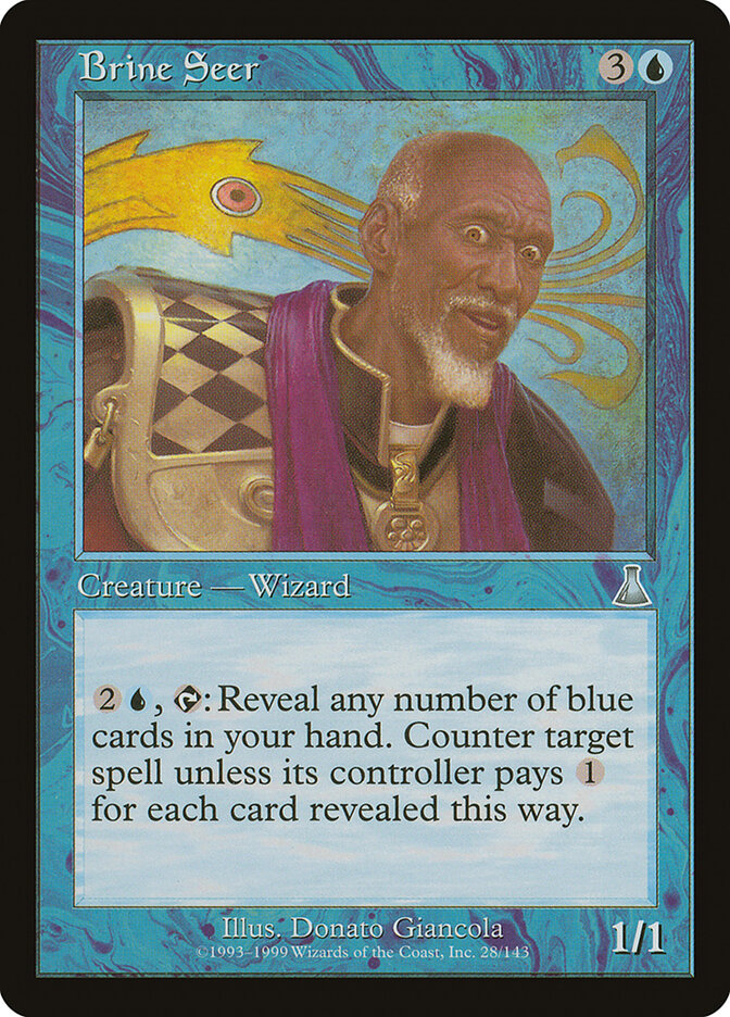 Brine Seer — Urza's Destiny 28/143