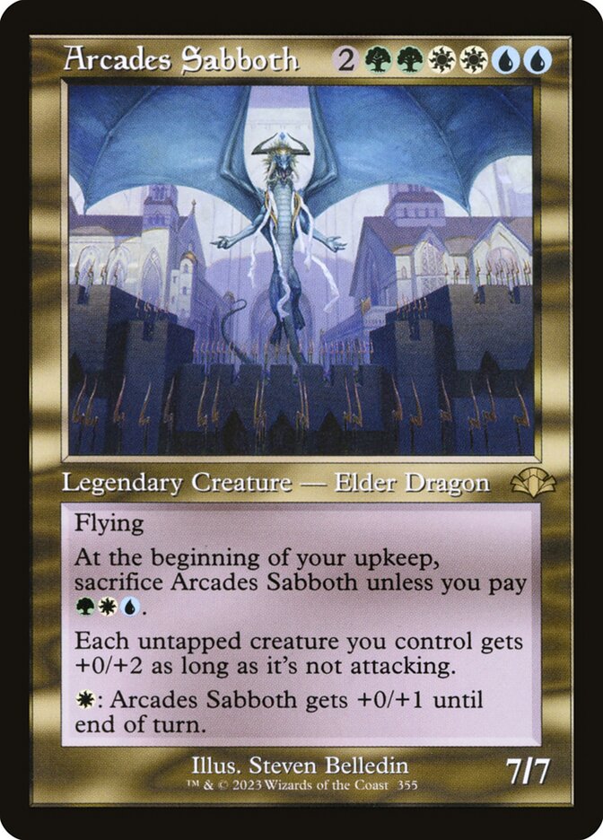 Arcades Sabboth — Dominaria Remastered 355/457