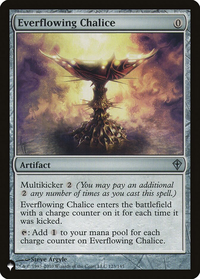 Everflowing Chalice — The List WWK-123/5581