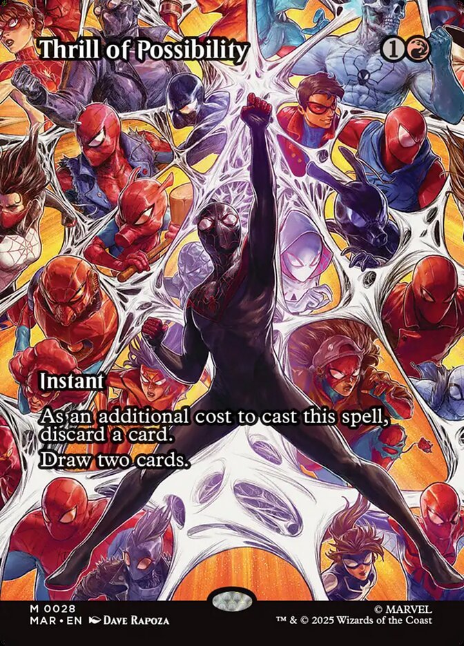 Thrill of Possibility — Marvel Universe 28/100