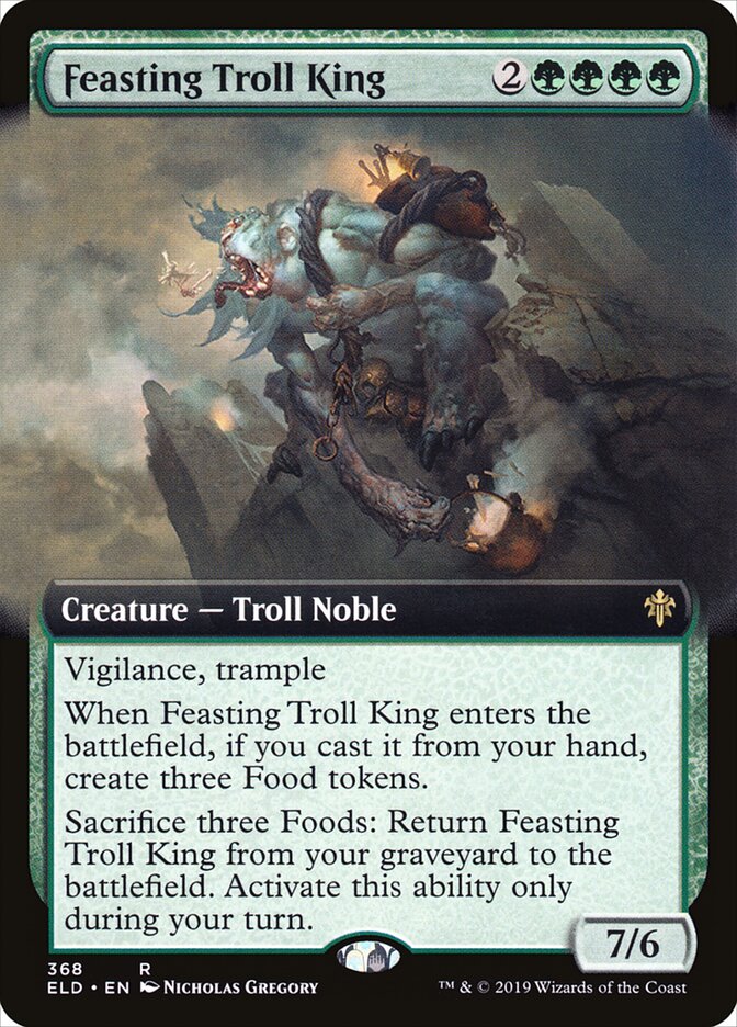Feasting Troll King — Throne of Eldraine 368/398