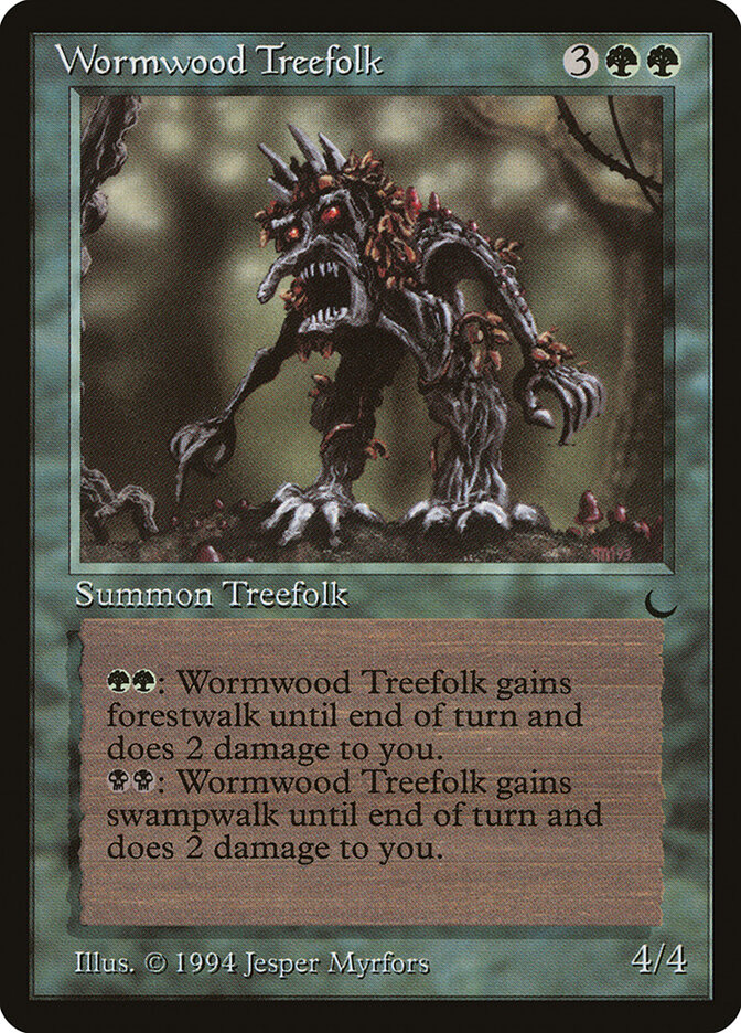 Wormwood Treefolk — The Dark 92/119