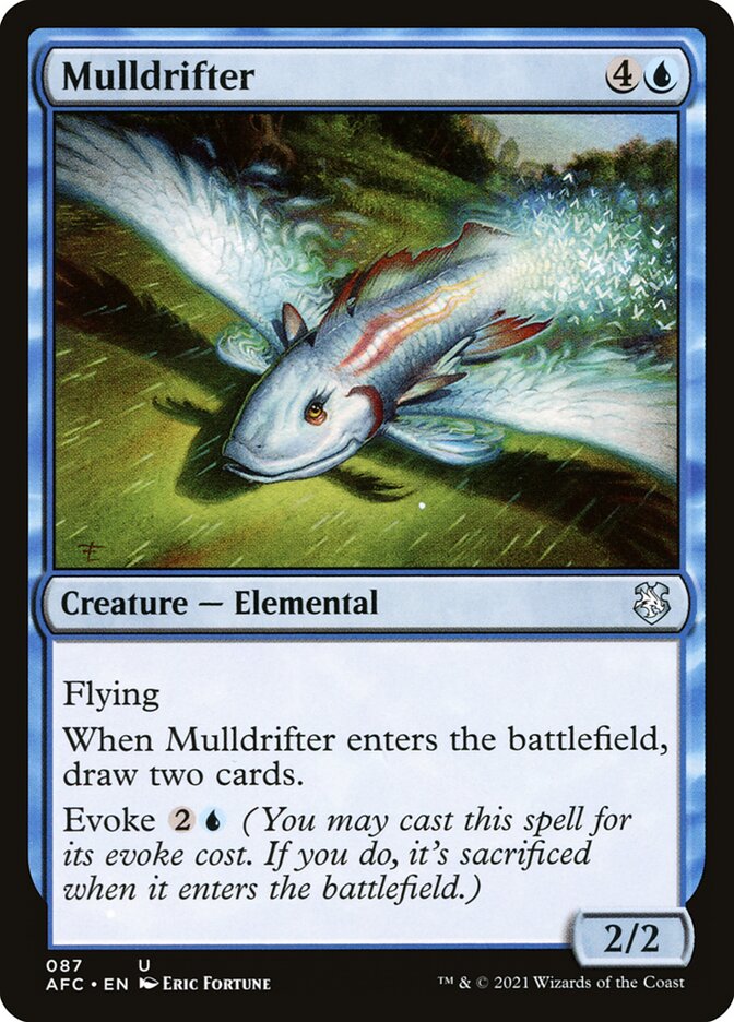 Mulldrifter — Forgotten Realms Commander 87/331