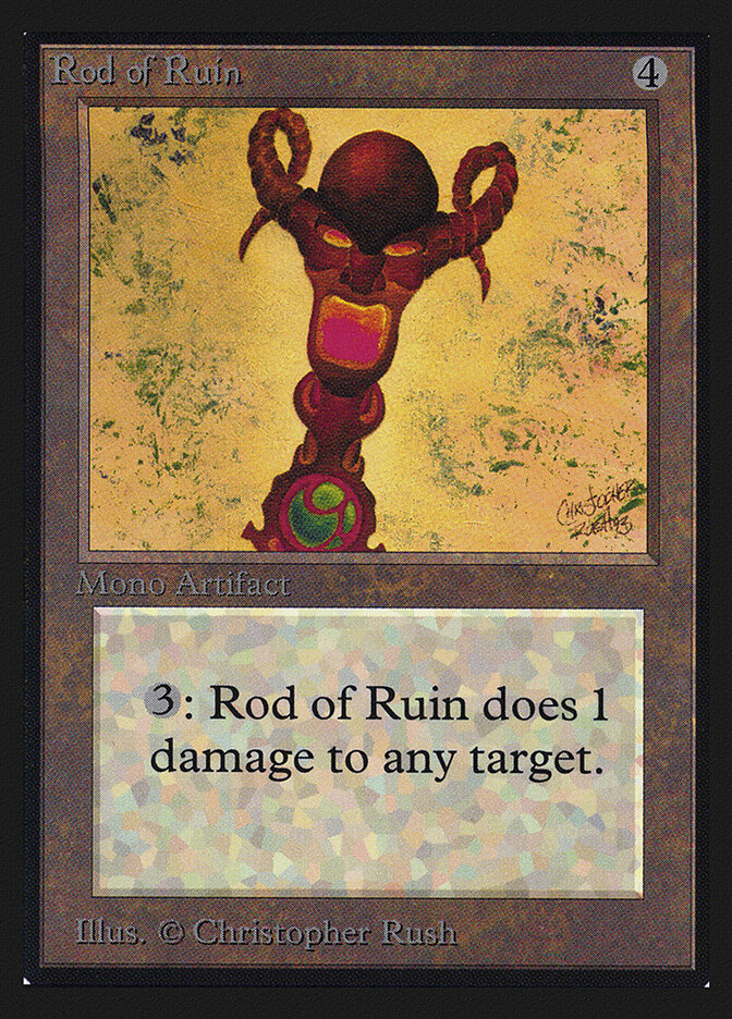 Rod of Ruin — Intl. Collectors' Edition 269/302
