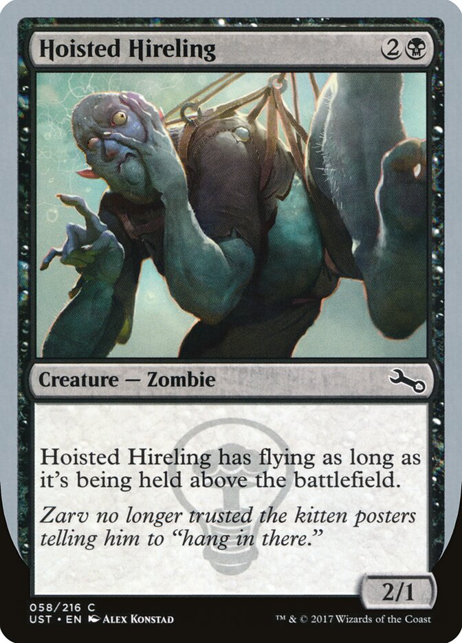 Hoisted Hireling — Unstable 58/268