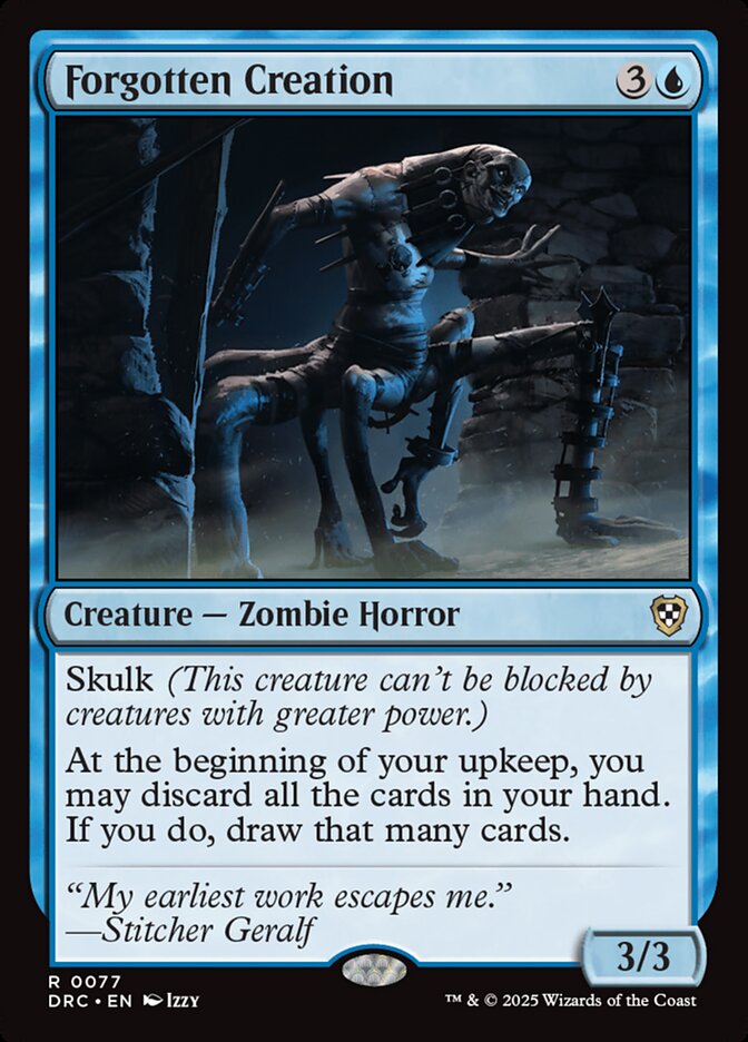 Forgotten Creation — Aetherdrift Commander 77/184