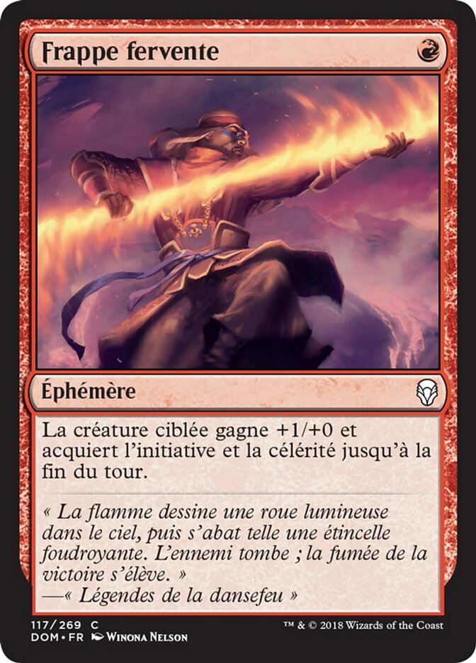 Frappe fervente — Dominaria 117/280