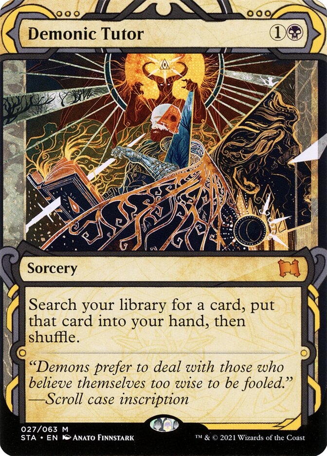 Demonic Tutor — Strixhaven Mystical Archive 27/126