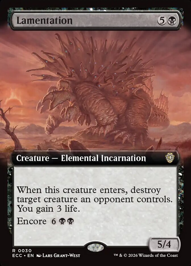 Lamentation — Lorwyn Eclipsed Commander 30/176