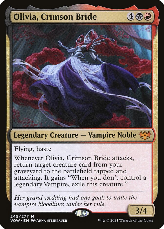 Olivia, Crimson Bride — Innistrad: Crimson Vow 245/423