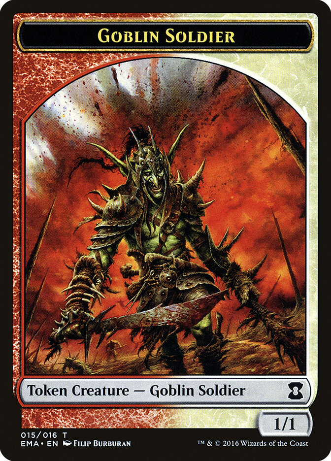 Goblin Soldier — Eternal Masters Tokens 15/16
