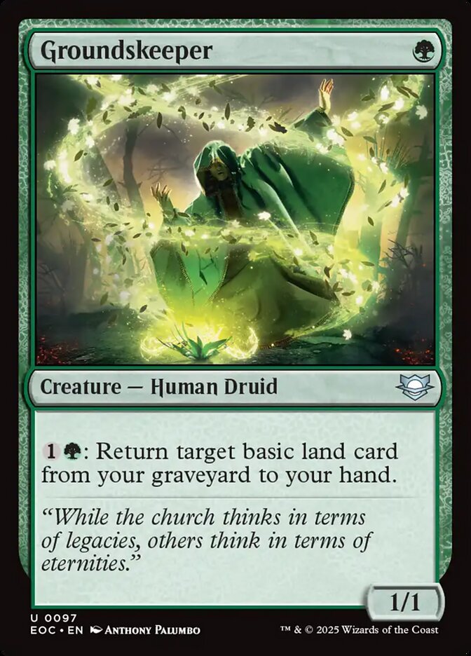Gardien des terres — Edge of Eternities Commander 97/191