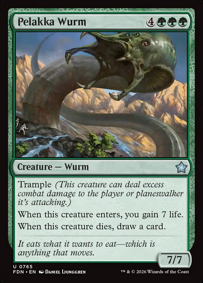 Pelakka Wurm — Foundations 765/771