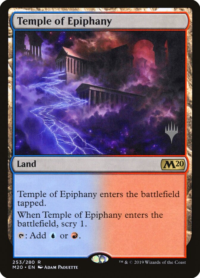 Temple of Epiphany — Core Set 2020 Promos 253p/144