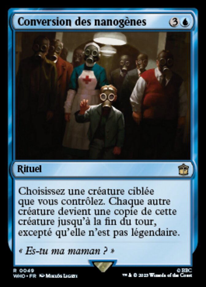 Conversion des nanogènes — Doctor Who 49/1178