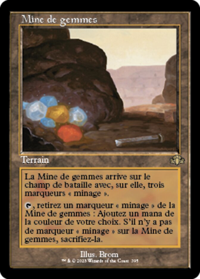 Mine de gemmes — Dominaria Remastered 395/457