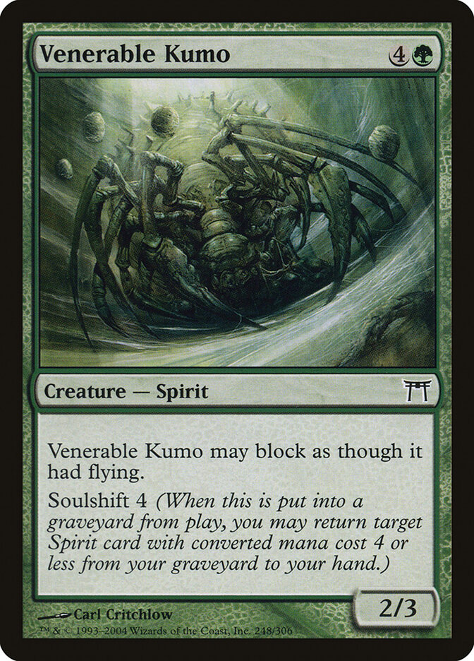 Venerable Kumo — Champions of Kamigawa 248/307