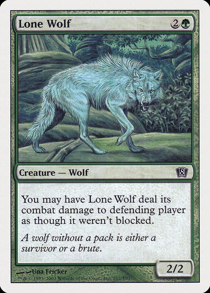Lone Wolf — Eighth Edition 262/710