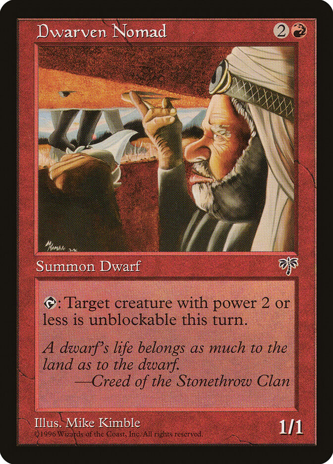 Dwarven Nomad — Mirage 170/351