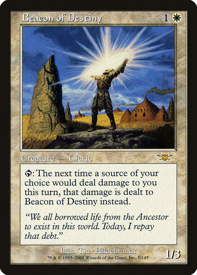 Beacon of Destiny — Legions 5/145