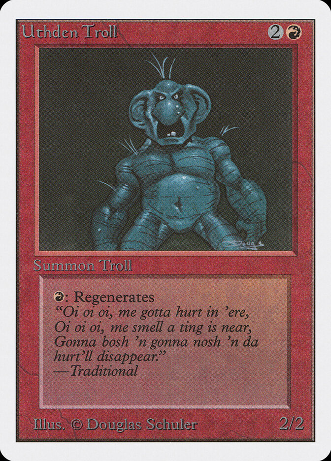 Uthden Troll — Unlimited Edition 181/302