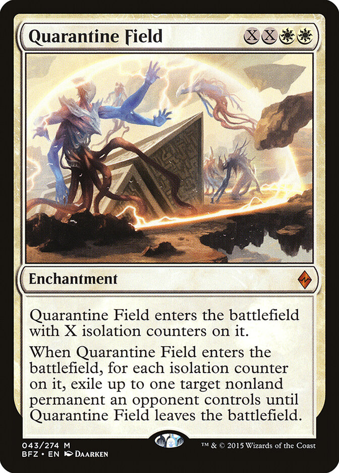 Quarantine Field — Battle for Zendikar 43/299