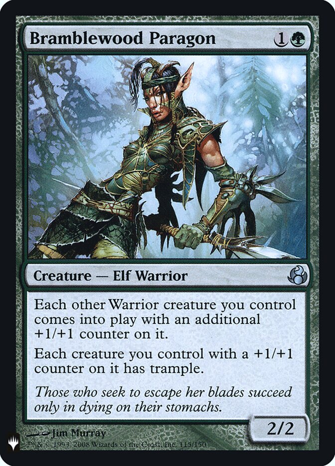 Bramblewood Paragon — The List MOR-115/5581
