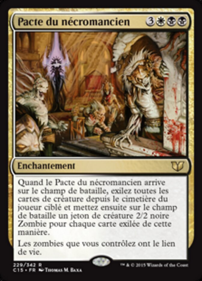 Pacte du nécromancien — Commander 2015 229/342