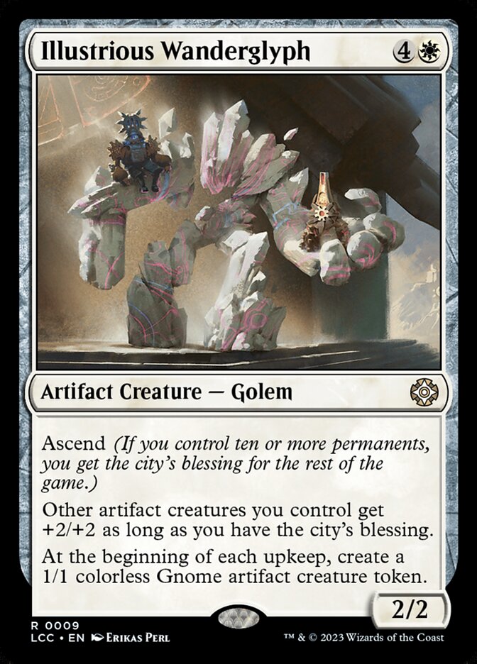Illustrious Wanderglyph — The Lost Caverns of Ixalan Commander 9/370