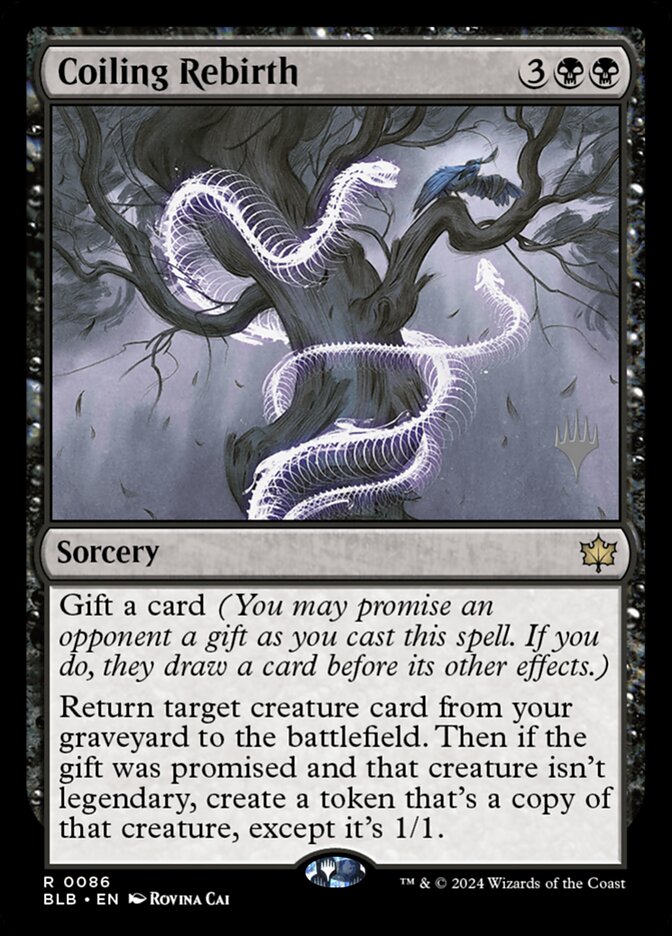 Coiling Rebirth — Bloomburrow Promos 86p/160