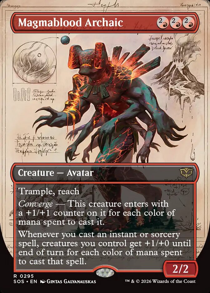 Magmablood Archaic — Secrets of Strixhaven 295/368