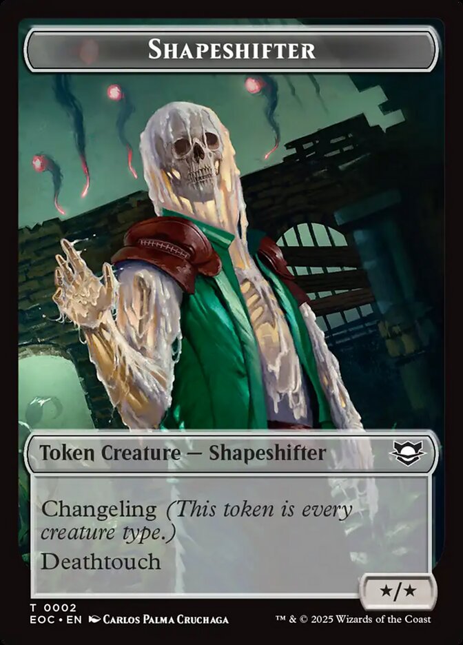 Shapeshifter — Edge of Eternities Commander Tokens 2/16