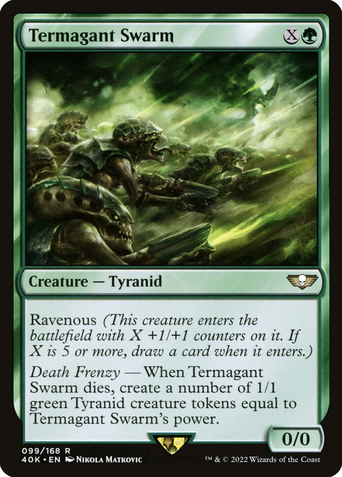 Termagant Swarm — Warhammer 40,000 Commander 99/617
