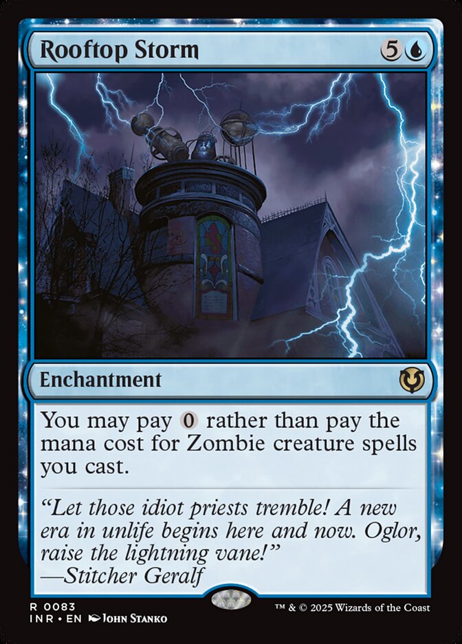 Rooftop Storm — Innistrad Remastered 83/495